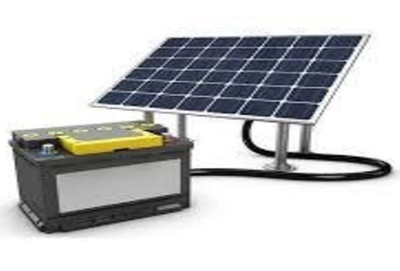 Solar panel with Battery 18 Watt