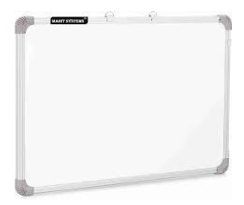 Black board/white board (minimum 4X6 feet)