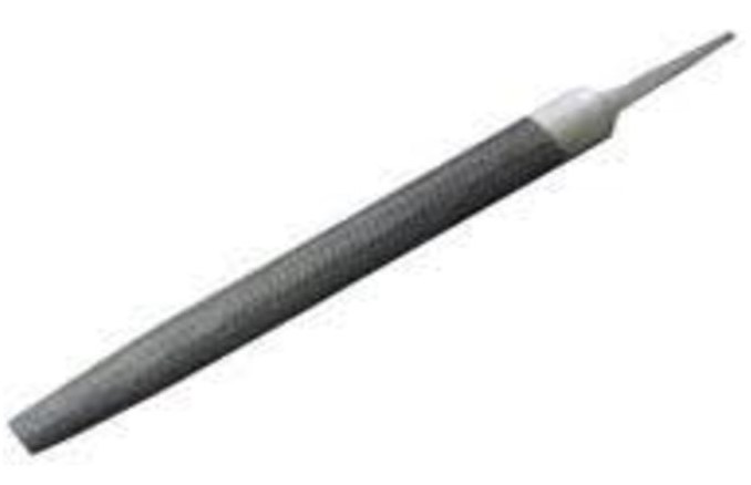 File Half Round 200 mm 2nd cut with handle