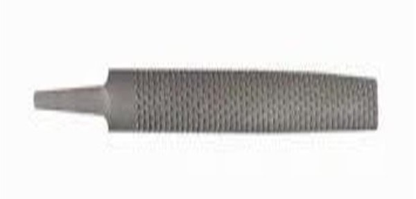 File Rasp, half round 200 mm bastard with handle