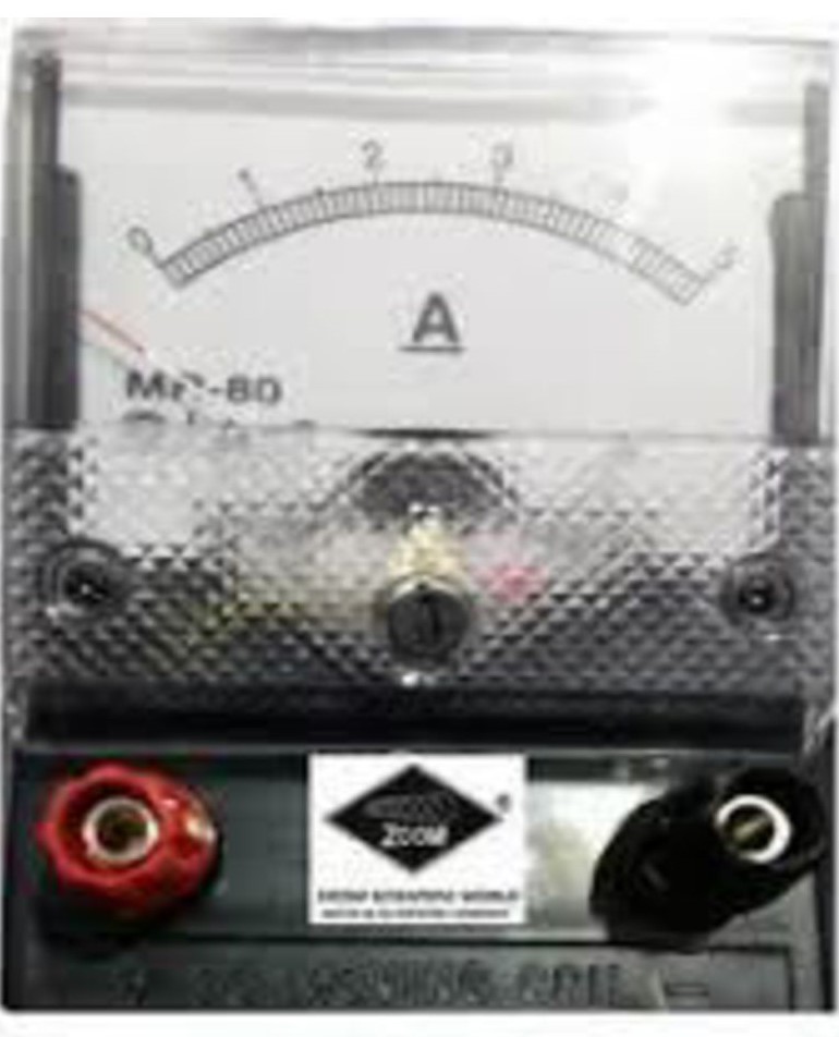 Milli Voltmeter centre zero analog, portable box type housed in Bakelite case 100 – 0 – 100 mV