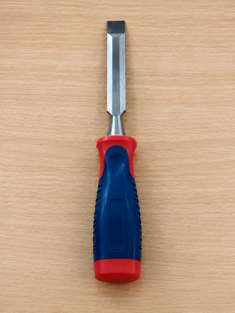 Chisel firmer with wooden Handle