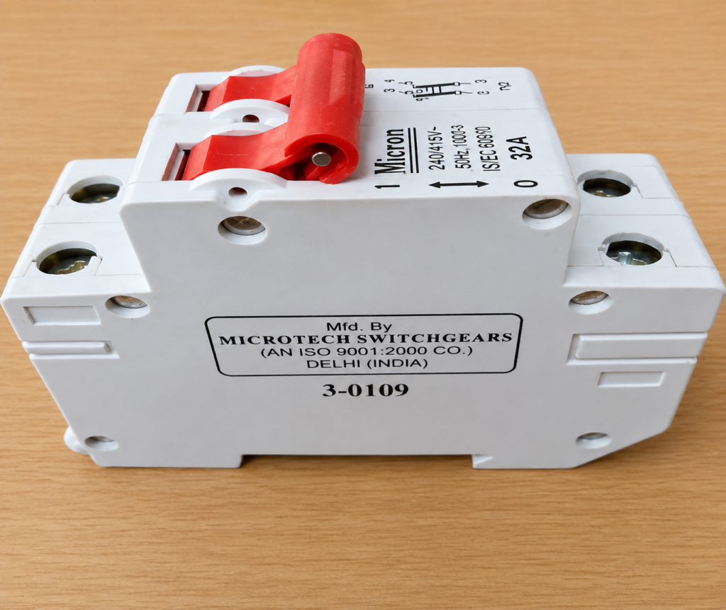 ELCB and RCCB 25Amps, double pole and 25Amps, double pole, IΔn 30 mA