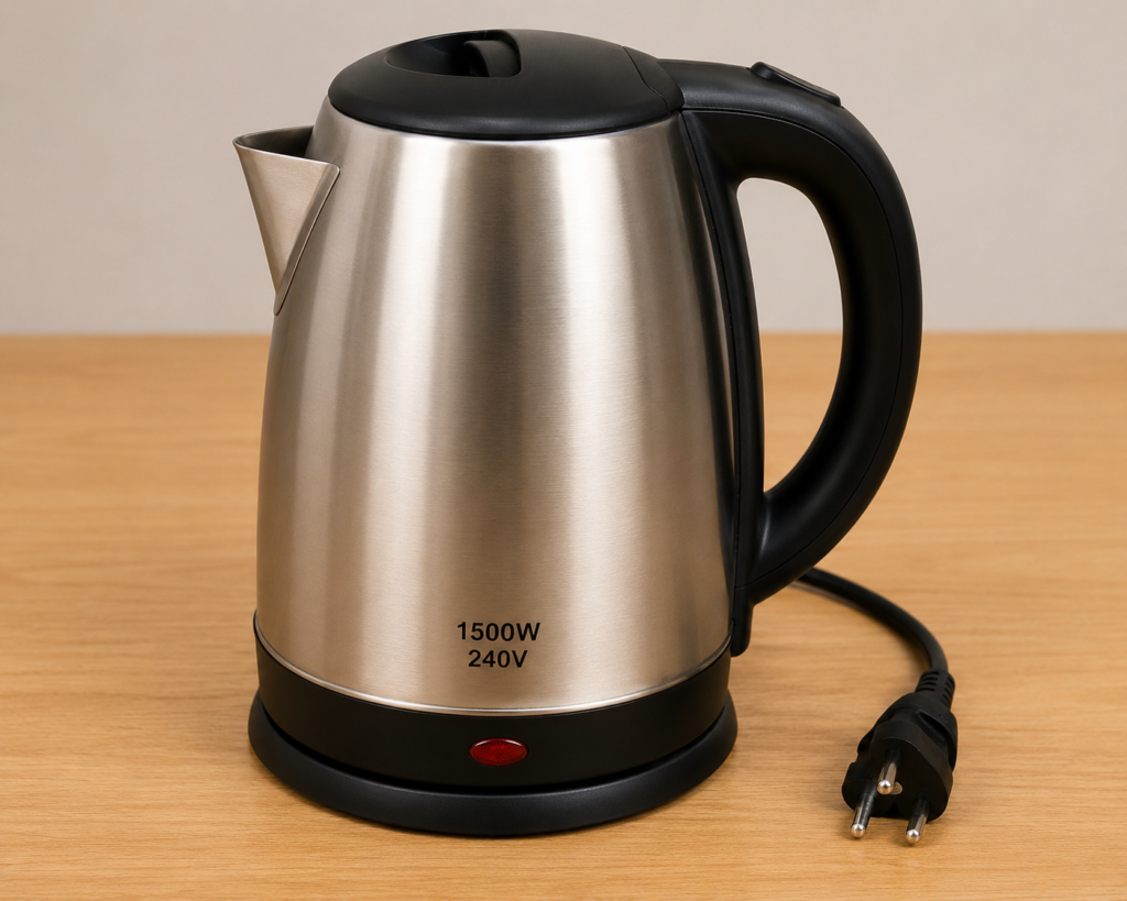 Electric Kettle 1500 Watts, 240V