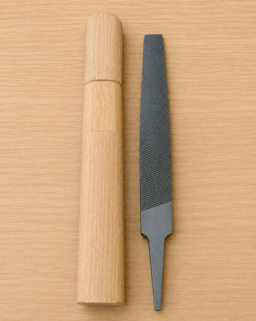File Flat Bastard 250 mm With Handle