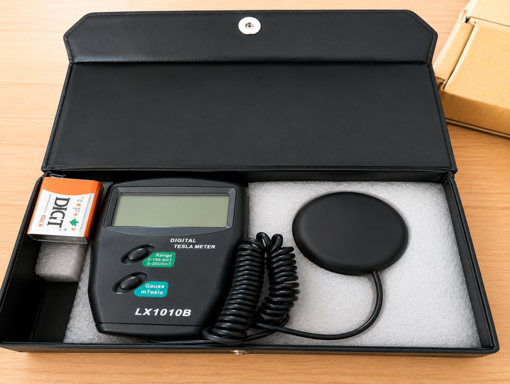 Lux Meter lux meter LCD read out 0.05 to 7000 lumens with battery.