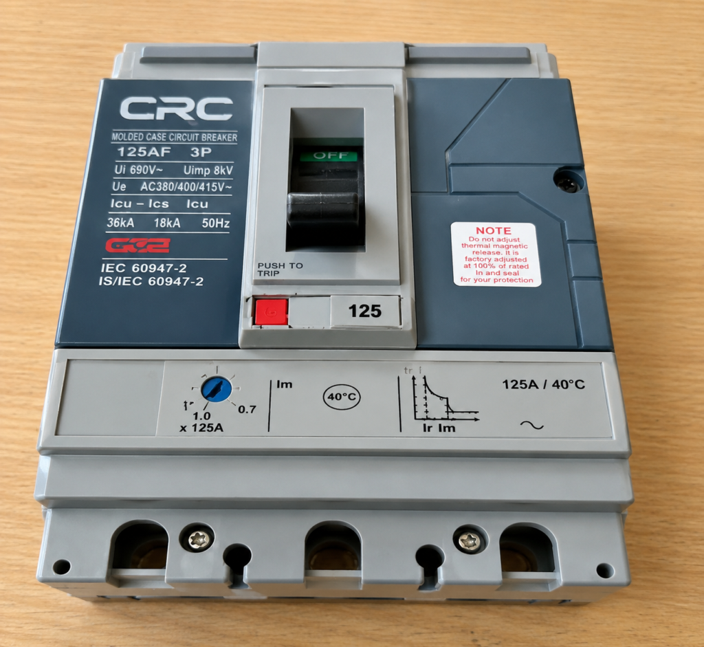 MCCB 100Amps, Triple pole