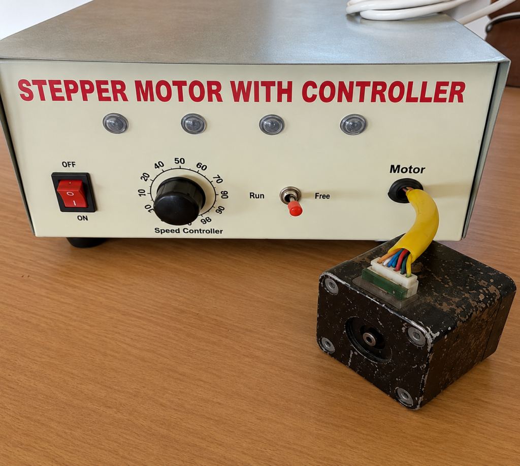 Stepper Motor with Digital Controller